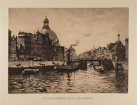 KG 16013
<br/>
Haarlemmersluis en Singel, Amsterdam
<br/>
<em>Roodenburg, Hendrikus Elias (1895-1987)</em>